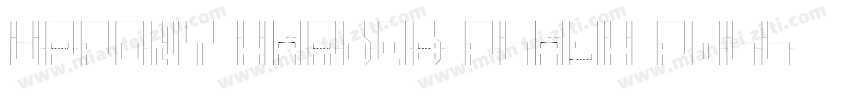 UPFont HardGB Flash Fill字体转换